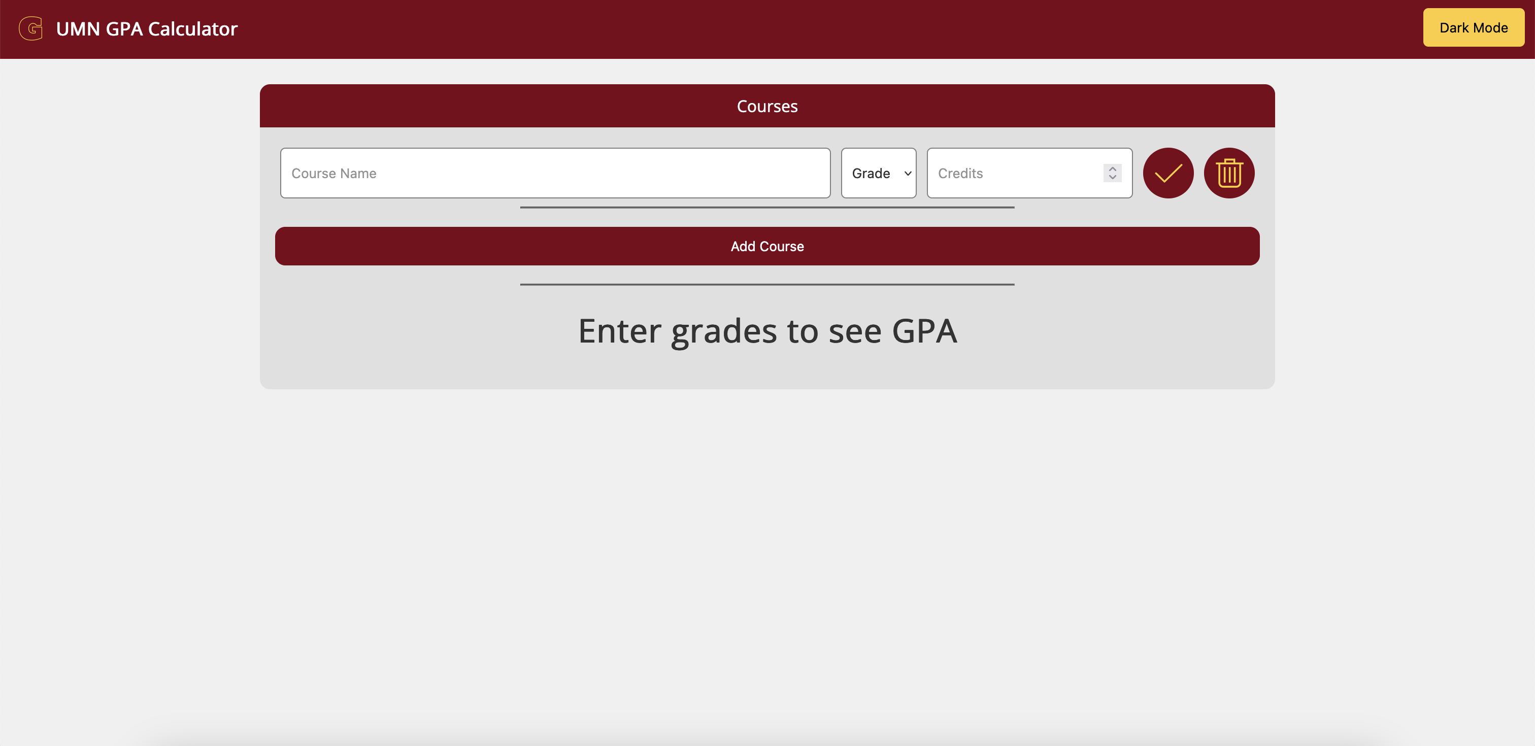 UMN GPA